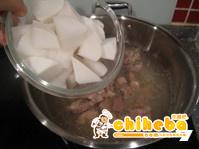 清炖白萝卜牛腩汤的做法 步骤7